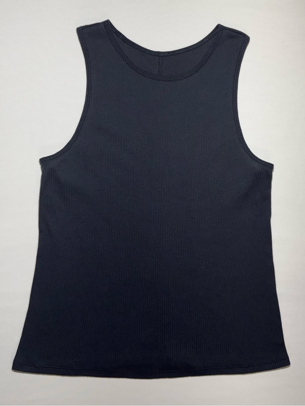 lululemon Hold Tight Tank Top Navy Ribbed Scoop Tank - Women's